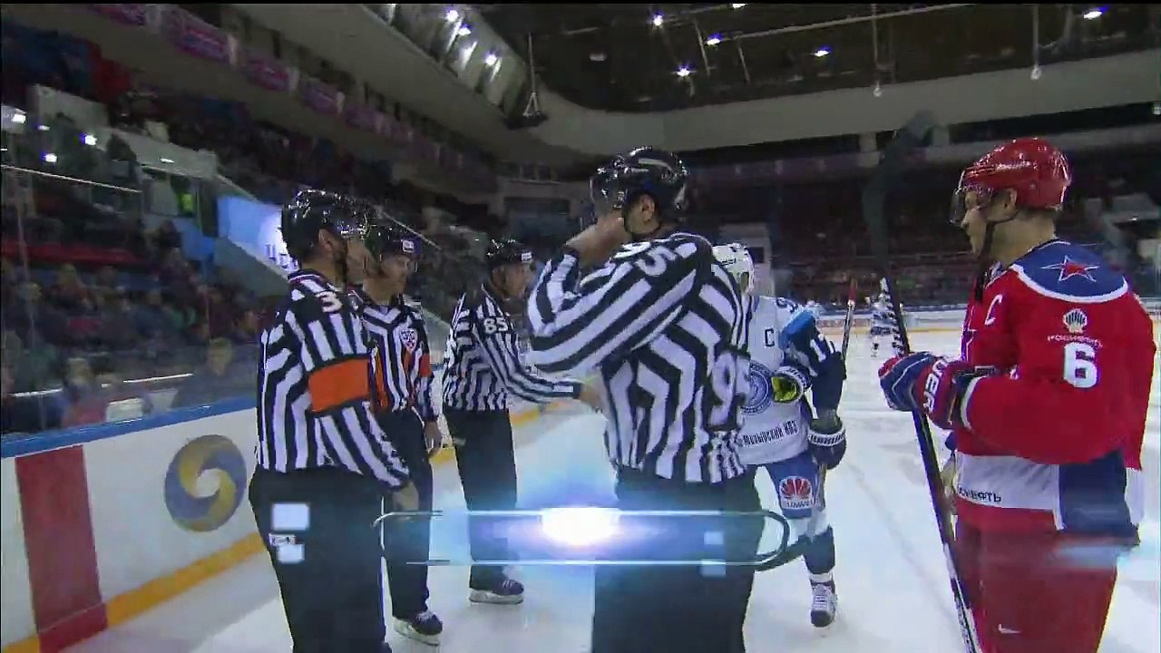 CSKA Moscow vs Din. Minsk Highlights 11.10.2015 RUSSIA: KHL