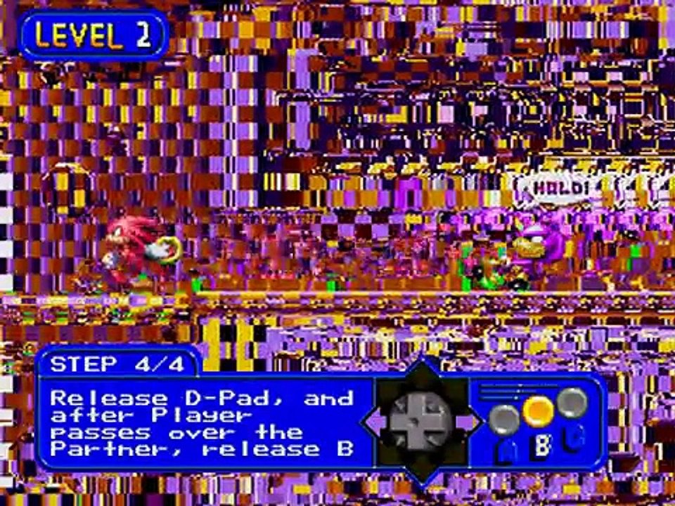 TOP 1 MD 32X   KNUCKLES CHAOTIX (SONIC TEAM, 1995)