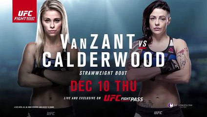 Fight Night Las Vegas  Paige VanZant Excited for Main Event