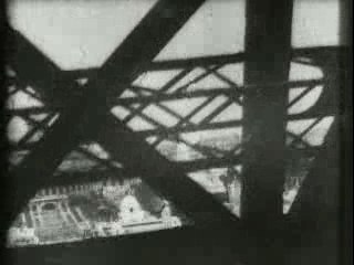 1900 -  Ascending Eiffel Tower