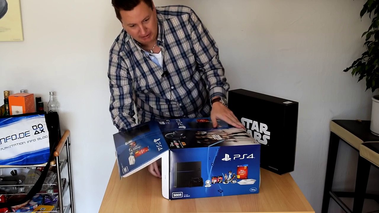 PlayStation 4 Konsole inkl Disney Infinity 3 0 Unboxing - German-Deutsch