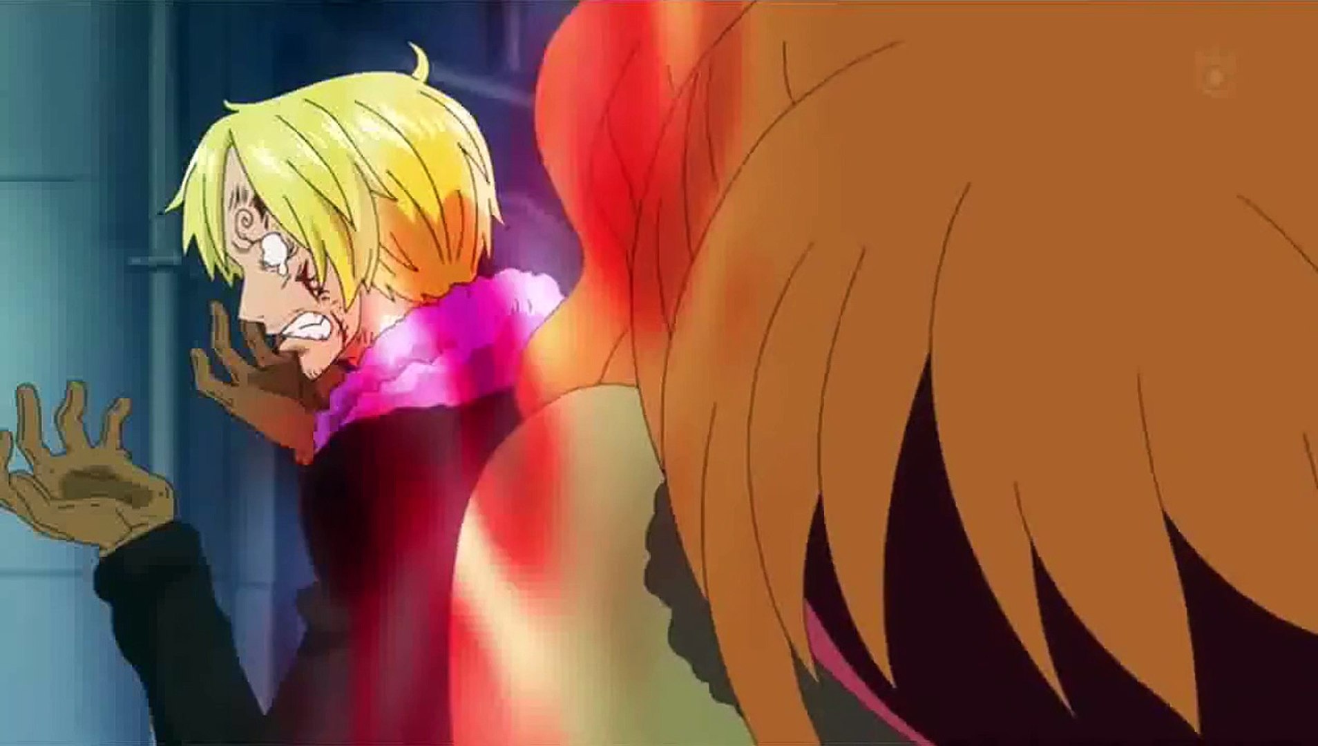 One Piece Funny Scene Sanji And Nami Regain Their Bodies Dailymotion Video
