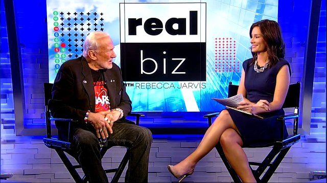 Buzz Aldrin Predicts The Year We Move to Mars | Real Biz with Rebecca Jarvis | ABC News