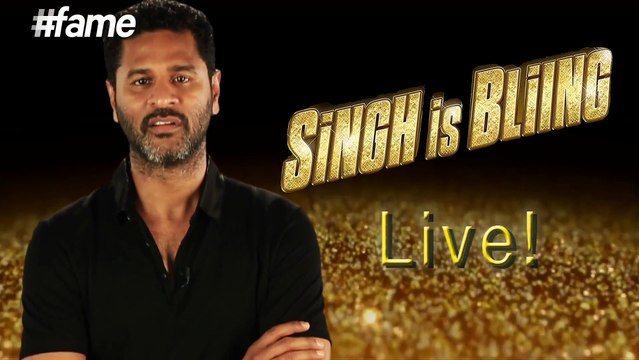 Singh is Bliing star Prabhu Deva | Singh is Bliing | Live on #fame