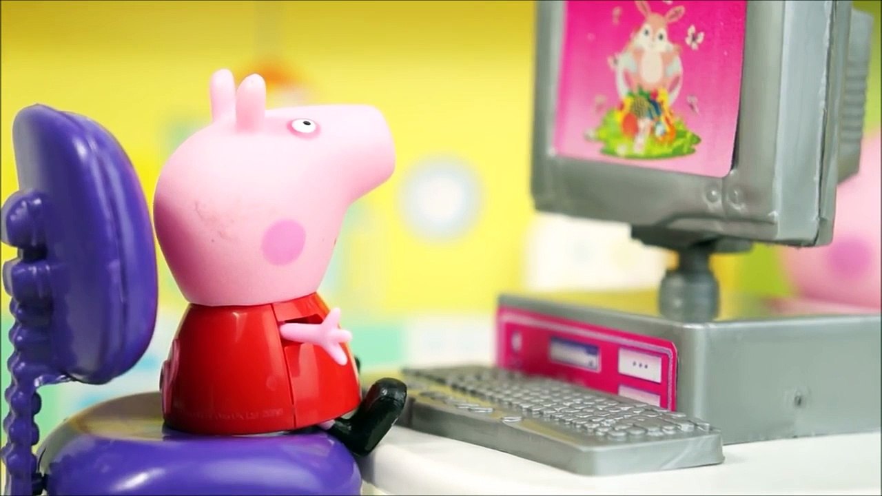 Pig George e Peppa Pig Ganham Presente no Dia das Crianças!! Em Português DisneyKidsToys