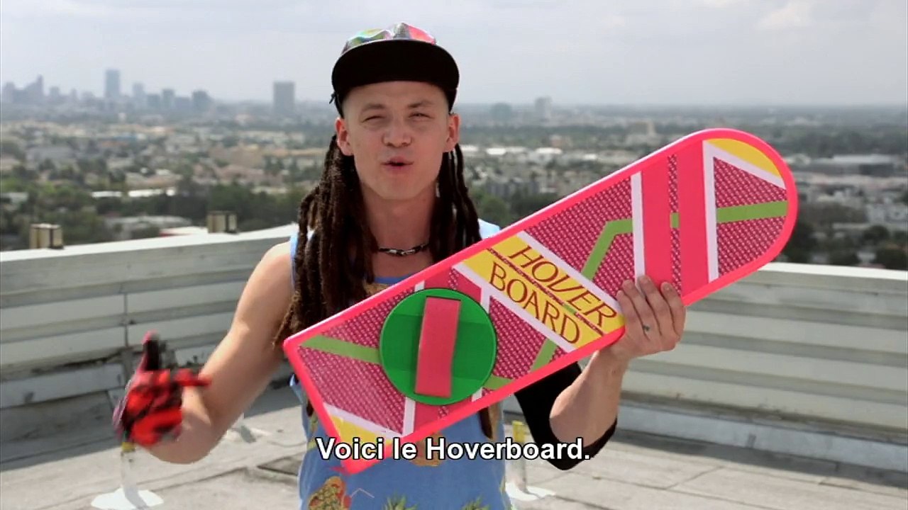 DVD Retour vers le Futur : PUB HOVERBOARD