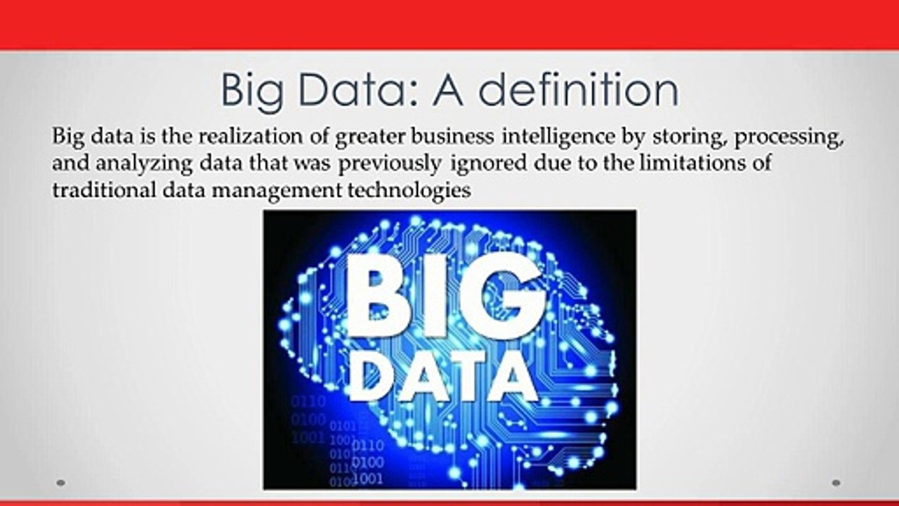 INTRODUCTION TO BIG DATA