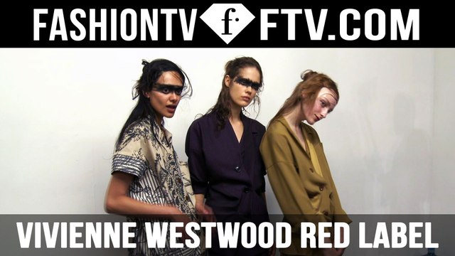 Vivienne Westwood Spring/Summer 2016 Hairstyle | London Fashion Week LFW | FTV.com