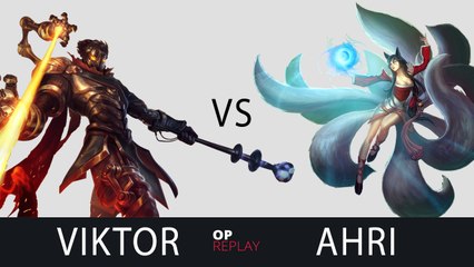 Viktor VS Ahri - CLG Pobelter KR LOL Master