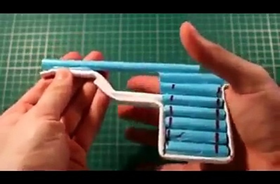 How to make a paper gun