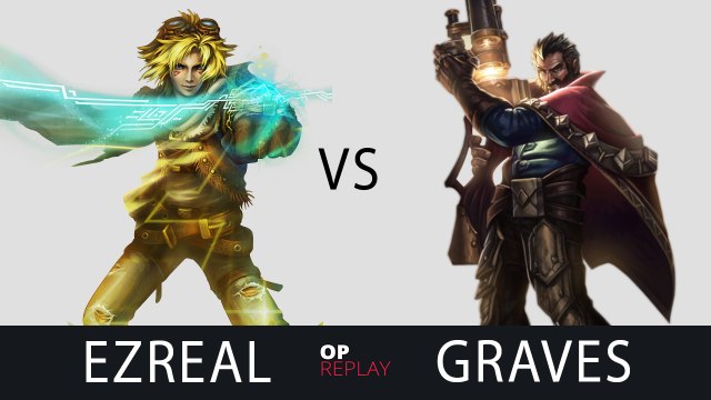 Ezreal VS Graves - EDG Deft KR LOL Challenger 1037LP