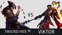 [Highlights] Twisted Fate VS Viktor - SKT T1 Faker VS KT Edge, KR LOL SoloQ