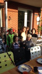 De kinderen hebben gekookt