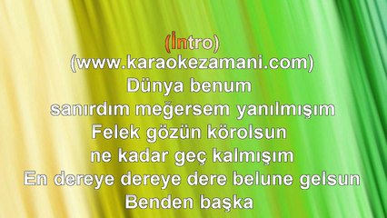 Kazım Koyuncu - Fadime - (2013 TÜRKÇE KARAOKE