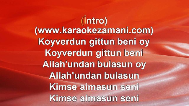 Kazım Koyuncu & Şevval Sam - Gelevera Deresi - 2004 TÜRKÇE KARAOKE