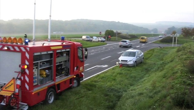 Saint-Rémy-en-l'Eau : accident sur l'axe RD 916