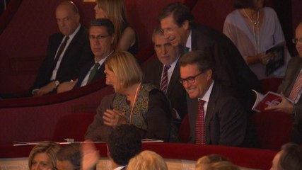 L'ovació a Mas al Liceu