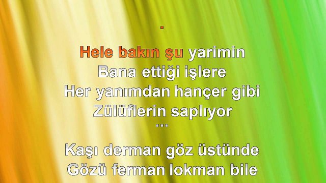 Kubat - Lokman - 2003 TÜRKÇE KARAOKE