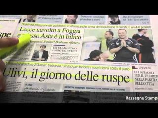 Rassegna Stampa 12 Ottobre 2015 - leccenews24 -