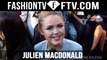 Julien MacDonald Spring 2016 Front Row London Fashion Week | LFW | FTV.com