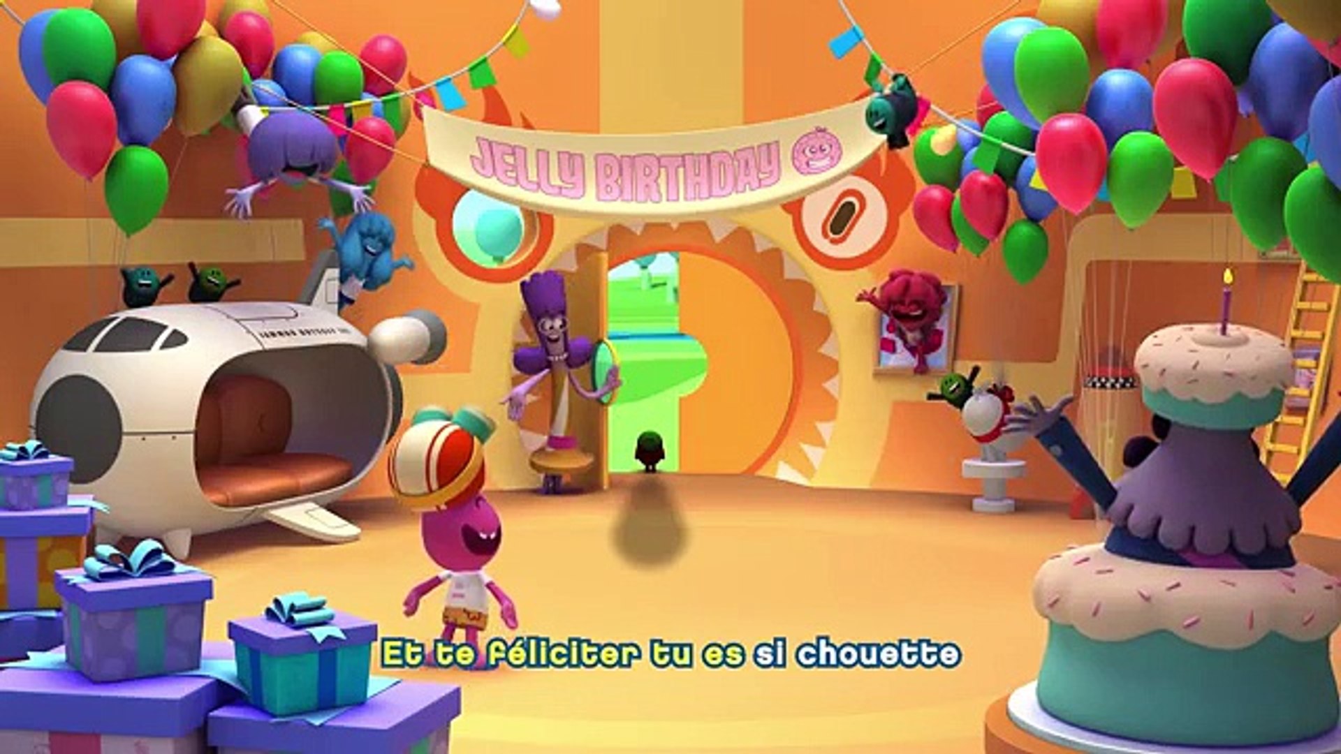 Jelly Jamm Tu Es Une Star Chanson Joyeux Anniversaire Avec Paroles Hd Dailymotion Video