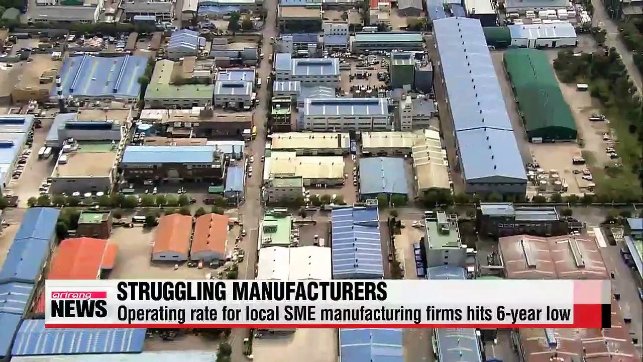 Small to medium manufacturers hit lowest operating rate in six years