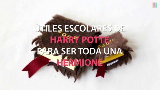 Útiles escolares de Harry Potter para ser toda una Hermione