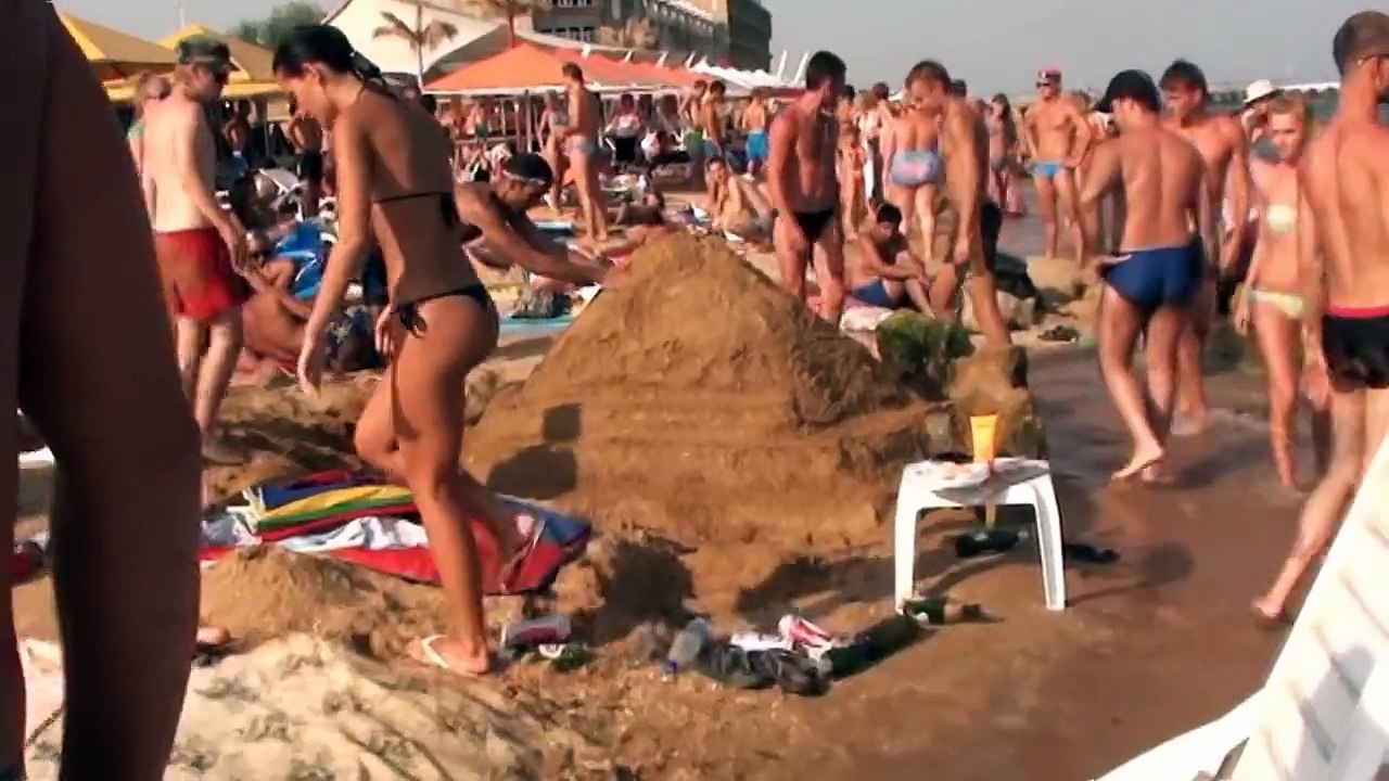 Золотой пляж gold beach Феодосия - Отдых в Крым...