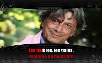 Karaoké Hervé Vilard - J'm'en balance