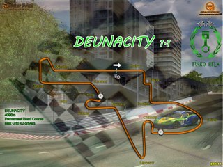 Tour de piste à Deunacity en Chevrolet Cruze sur Rfactor