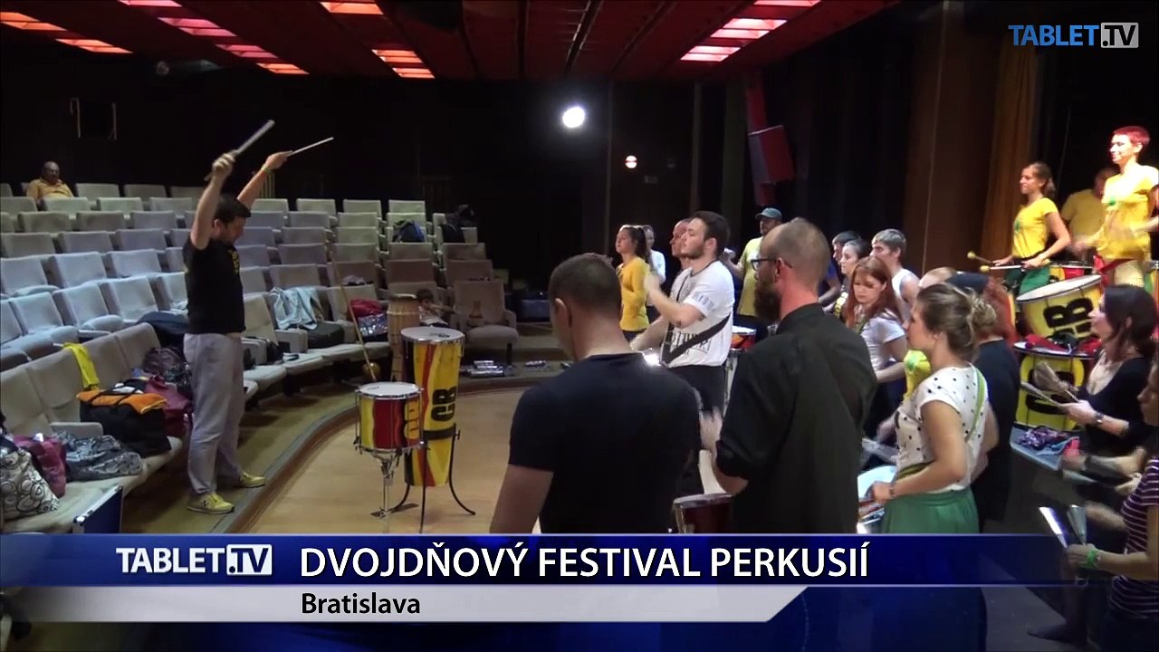 V bratislavskom Ružinove bol dvojdňový festival perkusií