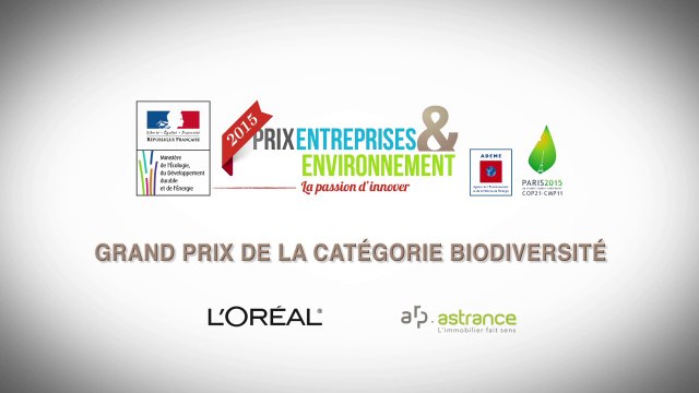 L’ORÉAL et ARP-Astrance - Grand prix biodiversité et entreprises