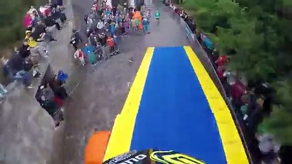 Amazing BMX Racer's Streak Ended by Neo-Nazi Appearance