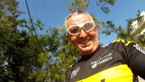 Mountain biking , 45 km, 28 bikers, Trilha da Cachoeira do Triângulo, Taubaté, SP, Brasil, 28 amigos, parte(16)