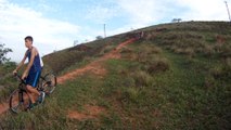 Mountain biking , 45 km, 28 bikers, Trilha da Cachoeira do Triângulo, Taubaté, SP, Brasil, 28 amigos, parte(21)