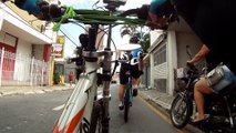 Mountain biking , 45 km, 28 bikers, Trilha da Cachoeira do Triângulo, Taubaté, SP, Brasil, 28 amigos, parte(23)
