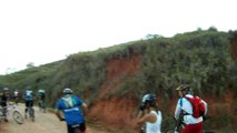 Mountain biking , 45 km, 28 bikers, Trilha da Cachoeira do Triângulo, Taubaté, SP, Brasil, 28 amigos, parte(30)