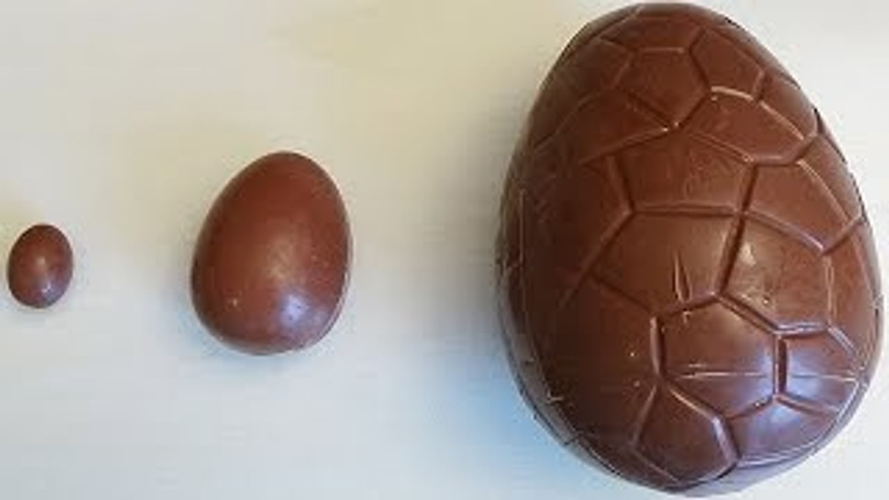 Learn Sizes with Surprise Eggs! Opening Kinder Surprise Egg and HUGE JUMBO Mystery Chocola