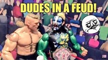 GTS WRESTLING: Dudes in a FUED! WWE Mattel Figure Matches ANIMATION Event!
