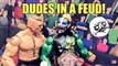 GTS WRESTLING: Dudes in a FUED! WWE Mattel Figure Matches ANIMATION Event!