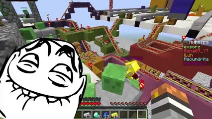 El Hombre Con Mas Suerte Del Mundo | Carrera Lucky Blocks | Con Sara, Luh, Exo y Gona