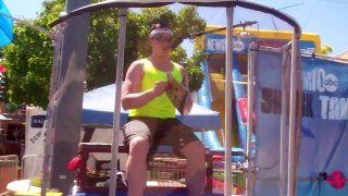 Jeff Maher sent to bottom of anchor dunk tank at California State Fair