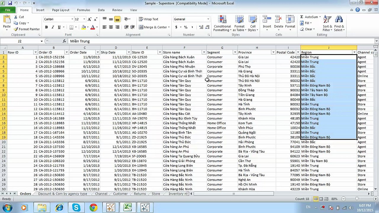 Vietnamese Map with Tableau