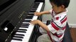 4 year old plays piano RCM Grade 8 Bach Invention No. 8 (BWV 779)