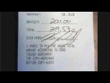 Un cliente lascia una mancia da 200 dollari alla cameriera: il motivo vi commuoverà!