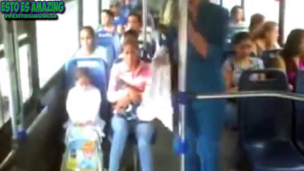 Impactantes Robos En Autobuses - Asaltos En Transporte Publico