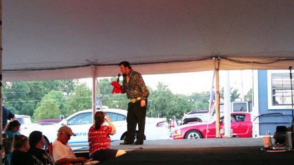 Greg Winget sings 'Loving Arms' Elvis Week 2015