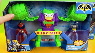 Batman The Joker Robo Rampage & Gotham City Showdown! Green Arrow Slade Clay Face Superman Play doh