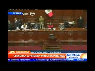 Congreso peruano aprueba moción de censura contra la primera ministra por denuncias de espionaje