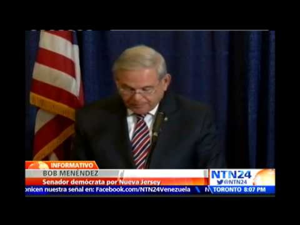 Bob Menéndez asegura que acusaciones sobre corrupción en su contra son “falsas”